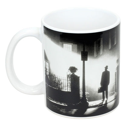 Der Exorzist Geschenkbox Tasse & Schlüsselanhänger Poster Print Black & White Image 3
