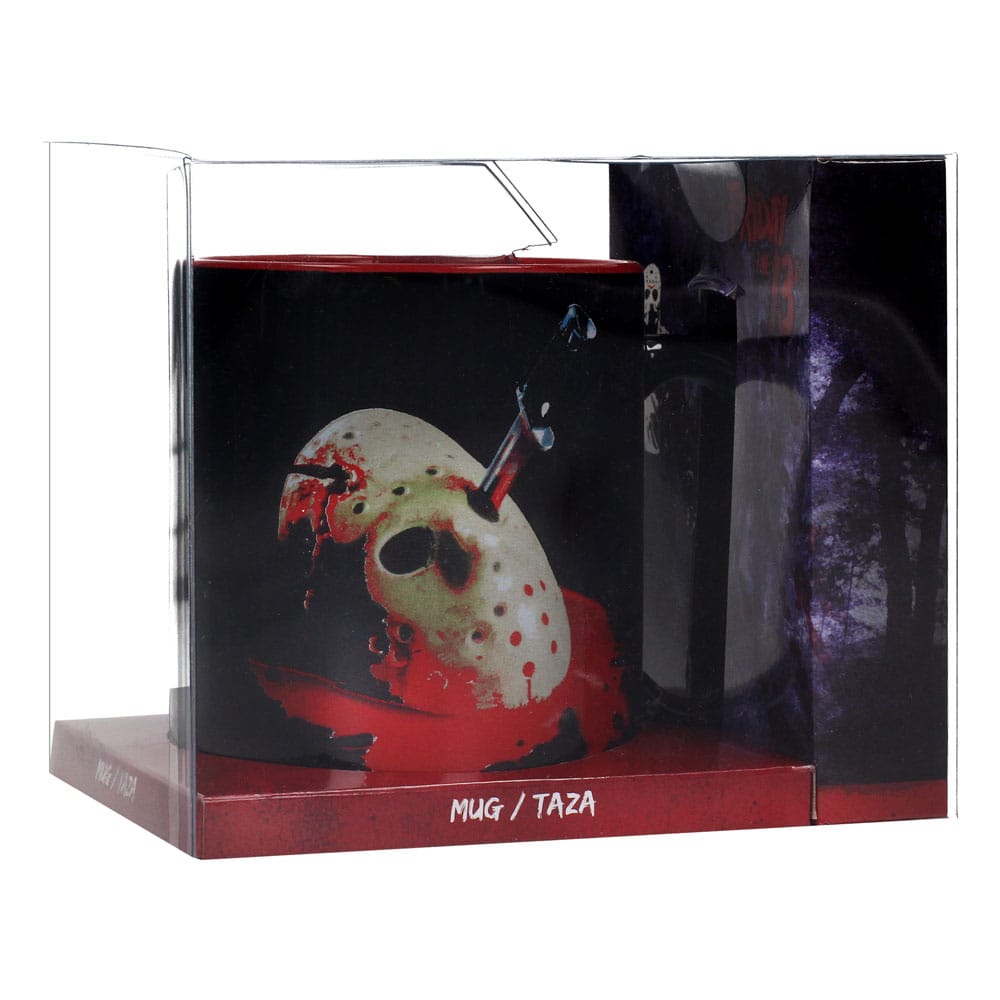 Freitag der 13.  Geschenkbox Tasse & Schlüsselanhänger Jason's Mask Image 1