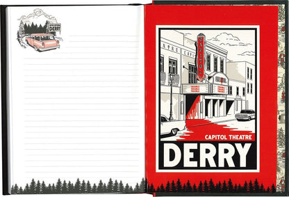 Es: Welcome to Derry Leuchtendes Notizbuch & Metall-Schlüsselanhänger Geschenkset 21 cm Image 3