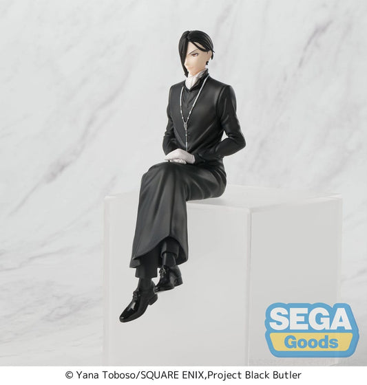 Black Butler: Boarding School Arc PM Perching PVC Statue Sebastian Michaelis 16 cm Image 2