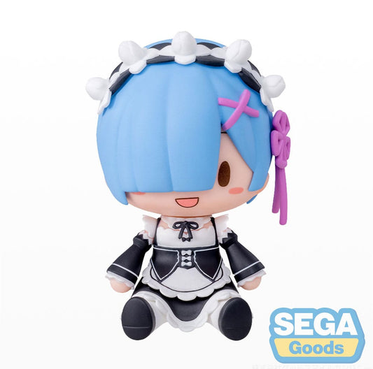 Re:Zero Starting Life in Another World Fuwa Petit Chibi Figur Rem 8 cm Image 1