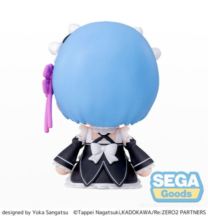 Re:Zero Starting Life in Another World Fuwa Petit Chibi Figur Rem 8 cm Image 5