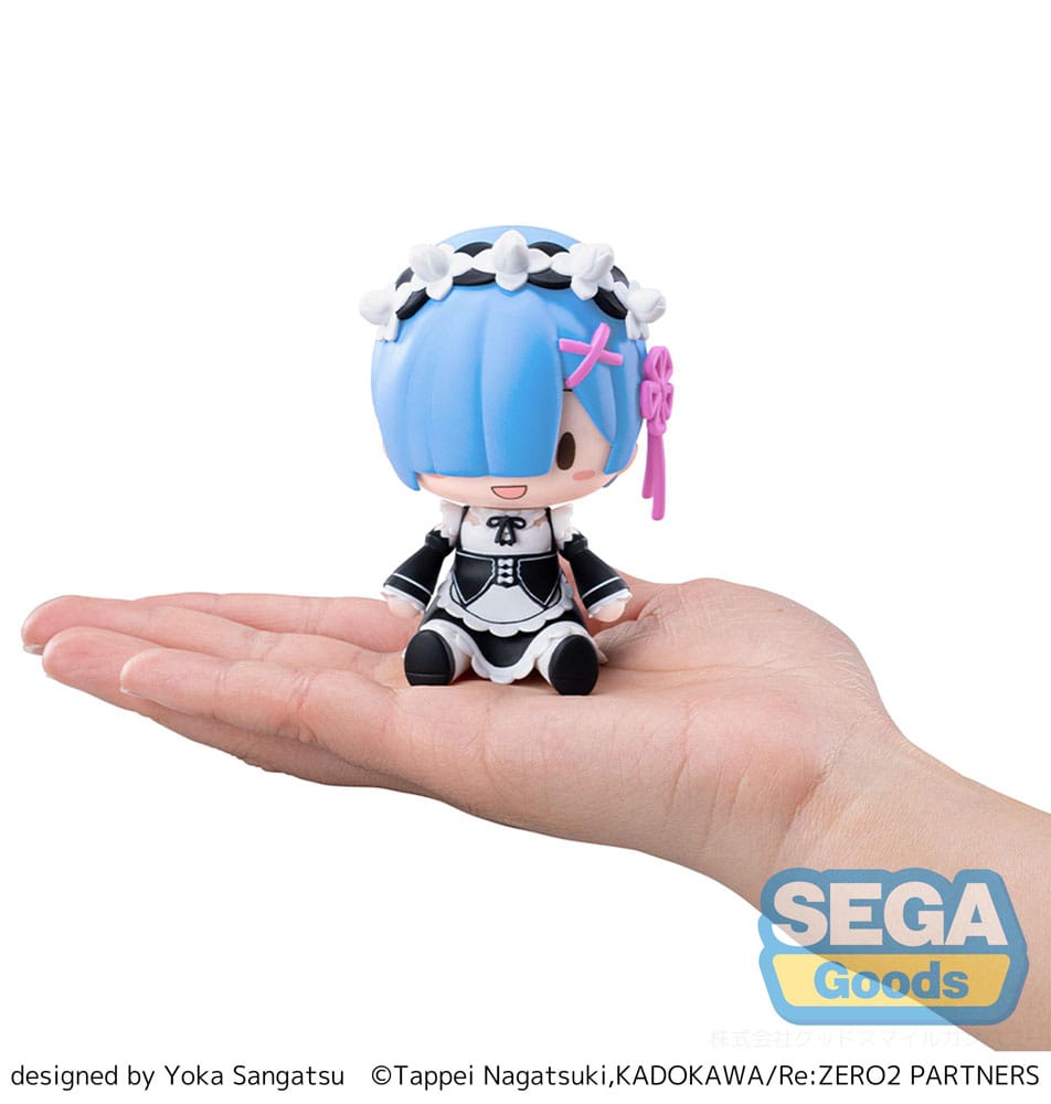 Re:Zero Starting Life in Another World Fuwa Petit Chibi Figur Rem 8 cm Image 7