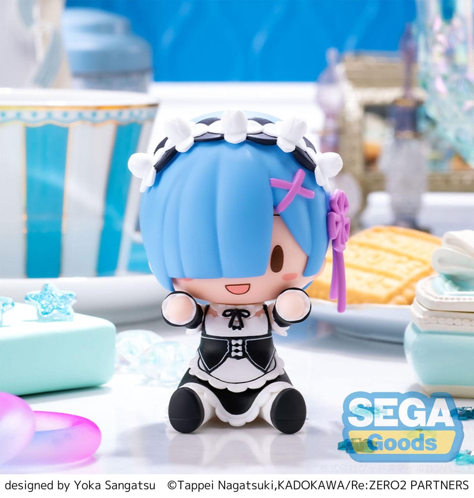 Re:Zero Starting Life in Another World Fuwa Petit Chibi Figur Rem 8 cm Image 8