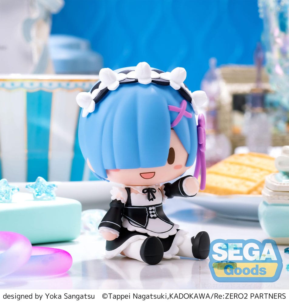 Re:Zero Starting Life in Another World Fuwa Petit Chibi Figur Rem 8 cm Image 9