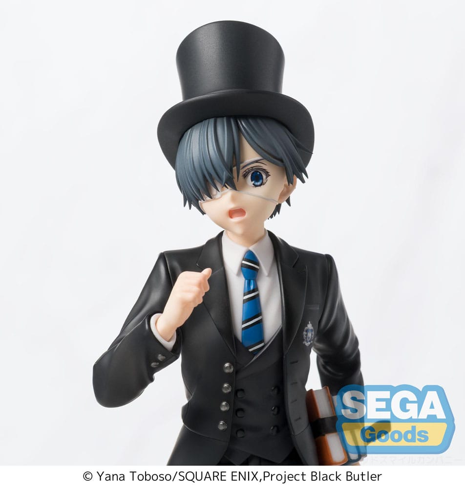 Black Butler: Boarding School Arc Luminasta PVC Statue Ciel Phantomhive 22 cm Image 5