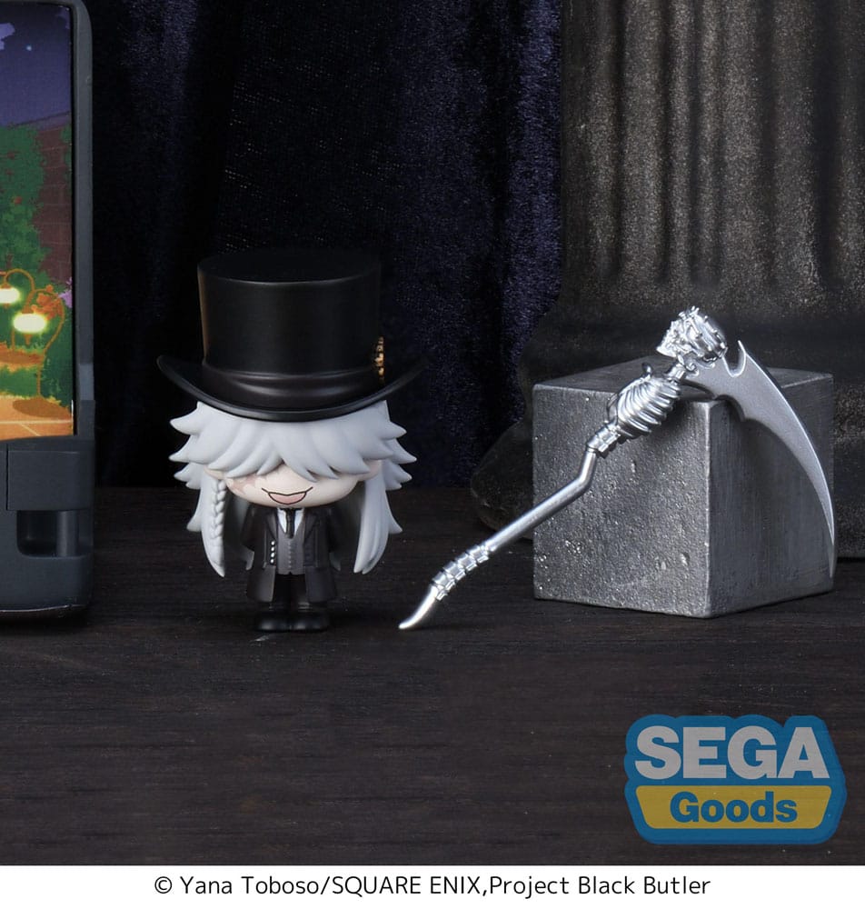 Black Butler: Boarding School Arc Petite World Memories Mini Figur Undertaker (EX) 8 cm Image 2