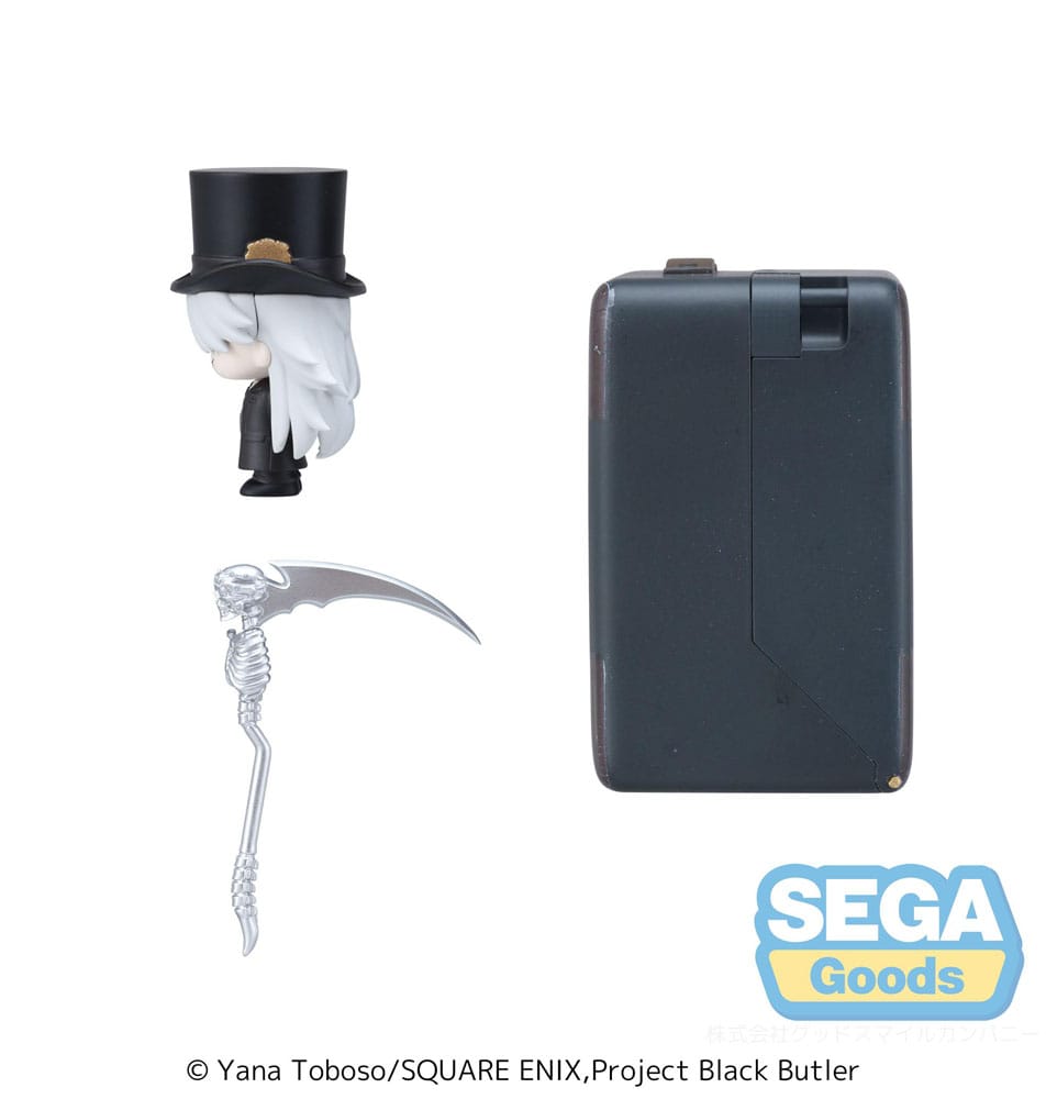 Black Butler: Boarding School Arc Petite World Memories Mini Figur Undertaker (EX) 8 cm Image 4