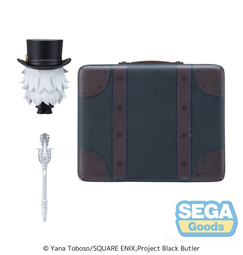 Black Butler: Boarding School Arc Petite World Memories Mini Figur Undertaker (EX) 8 cm Image 5