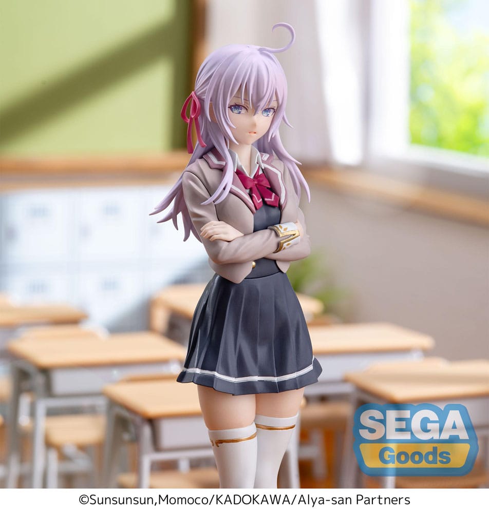 Alya Sometimes Hides Her Feelings in Russian Luminasta PVC Statue Alya Uniform Ver. 18 cm Image 3