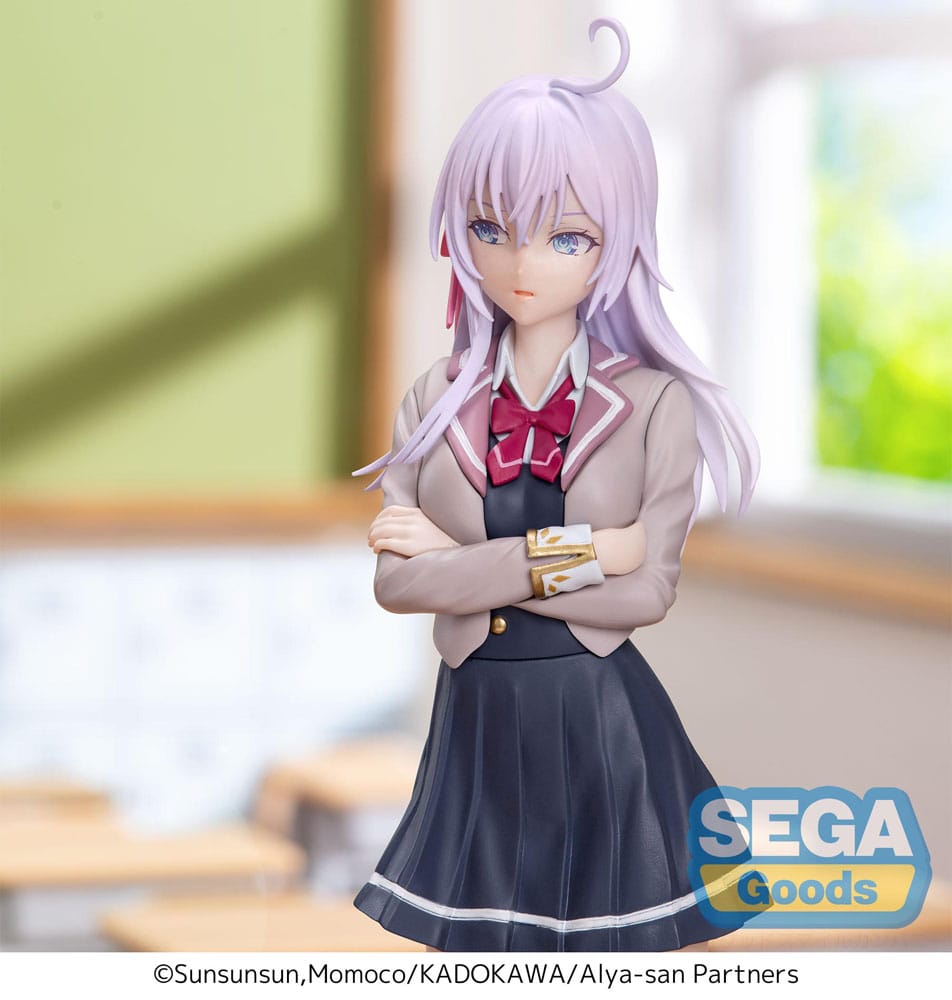Alya Sometimes Hides Her Feelings in Russian Luminasta PVC Statue Alya Uniform Ver. 18 cm Image 5