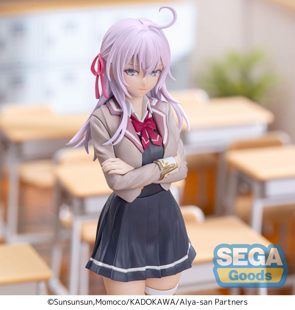 Alya Sometimes Hides Her Feelings in Russian Luminasta PVC Statue Alya Uniform Ver. 18 cm Image 6