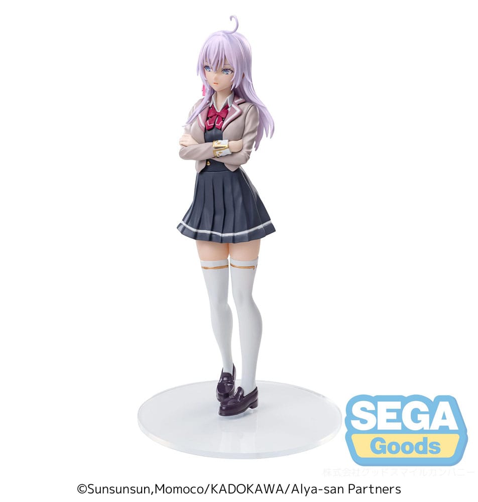 Alya Sometimes Hides Her Feelings in Russian Luminasta PVC Statue Alya Uniform Ver. 18 cm Image 7