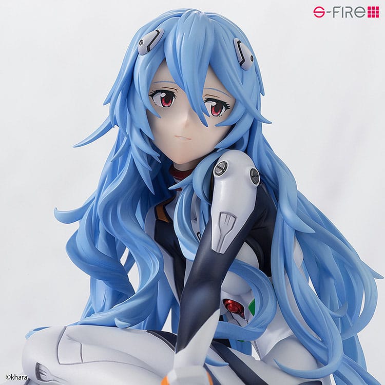 Rebuild of Evangelion PVC Statue 1/7 Rei Ayanami Long Hair Ver. 11 cm Image 3