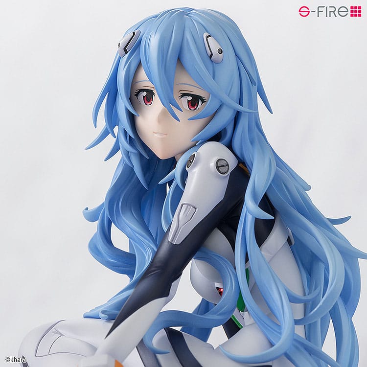 Rebuild of Evangelion PVC Statue 1/7 Rei Ayanami Long Hair Ver. 11 cm Image 4