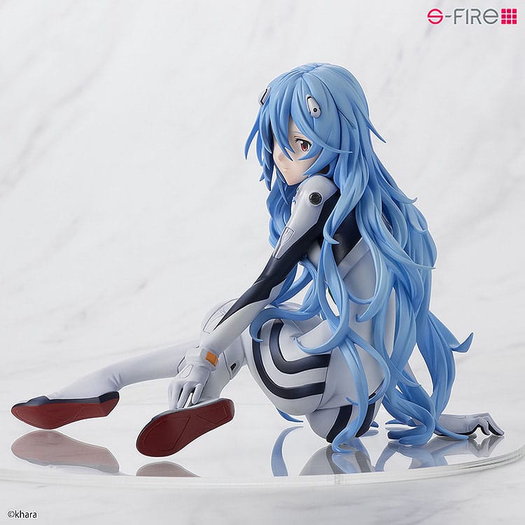 Rebuild of Evangelion PVC Statue 1/7 Rei Ayanami Long Hair Ver. 11 cm Image 5