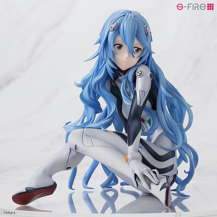 Rebuild of Evangelion PVC Statue 1/7 Rei Ayanami Long Hair Ver. 11 cm Image 9