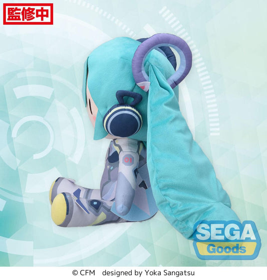 Character Vocal Series 01: Hatsune Miku Fuwa Petit Plüschfigur Hatsune Miku Miku with You 2024 Ver. LL 40 cm Image 2