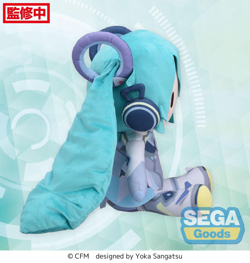 Character Vocal Series 01: Hatsune Miku Fuwa Petit Plüschfigur Hatsune Miku Miku with You 2024 Ver. LL 40 cm Image 3