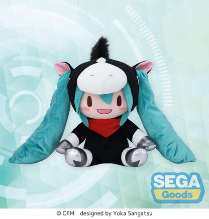Character Vocal Series 01: Hatsune Miku Fuwa Petit Plüschfigur Hatsune Miku Horse 2026 LL 40 cm Image 1