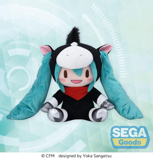 Character Vocal Series 01: Hatsune Miku Fuwa Petit Plüschfigur Hatsune Miku Horse 2026 LL 40 cm Image 1
