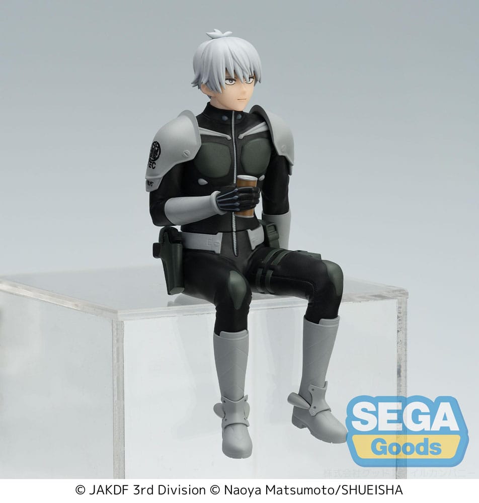 Kaiju No. 8 PM Perching PVC Statue Reno Ichikawa Break Time 15 cm Image 3
