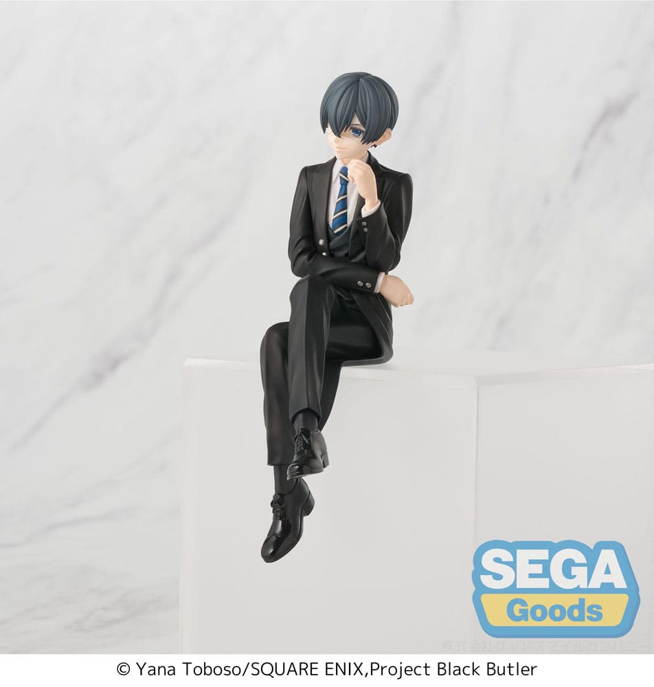 Black Butler: Boarding School Arc PM Perching PVC Statue Ciel Phantomhive 14 cm Image 2