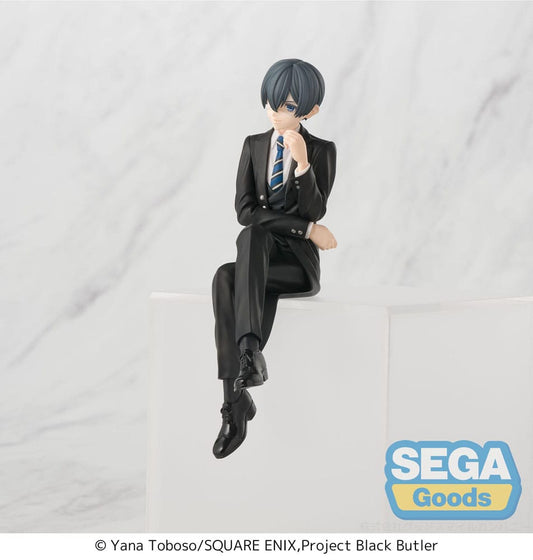 Black Butler: Boarding School Arc PM Perching PVC Statue Ciel Phantomhive 14 cm Image 2