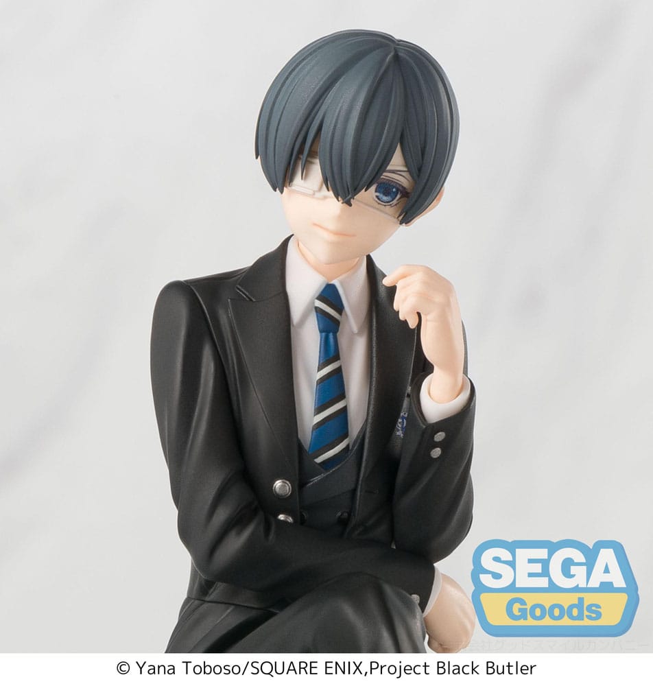 Black Butler: Boarding School Arc PM Perching PVC Statue Ciel Phantomhive 14 cm Image 5