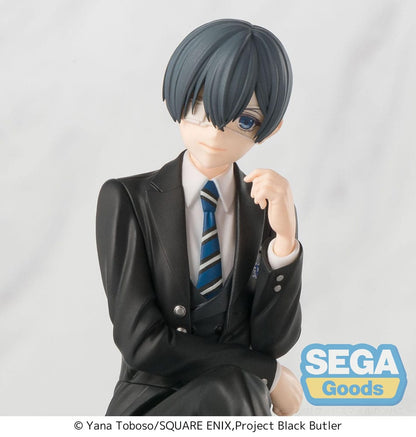 Black Butler: Boarding School Arc PM Perching PVC Statue Ciel Phantomhive 14 cm Image 5
