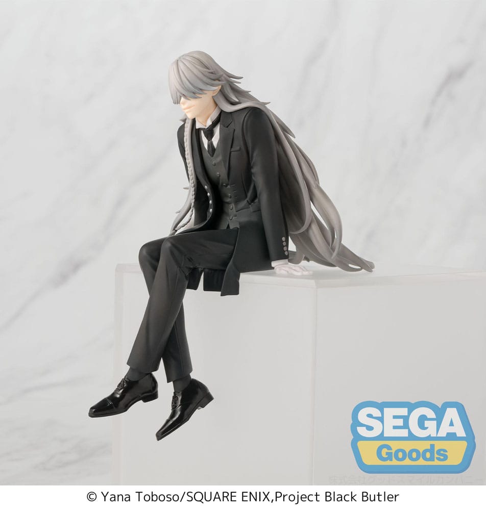 Black Butler: Boarding School Arc PM Perching PVC Statue Undertaker 13 cm Image 2