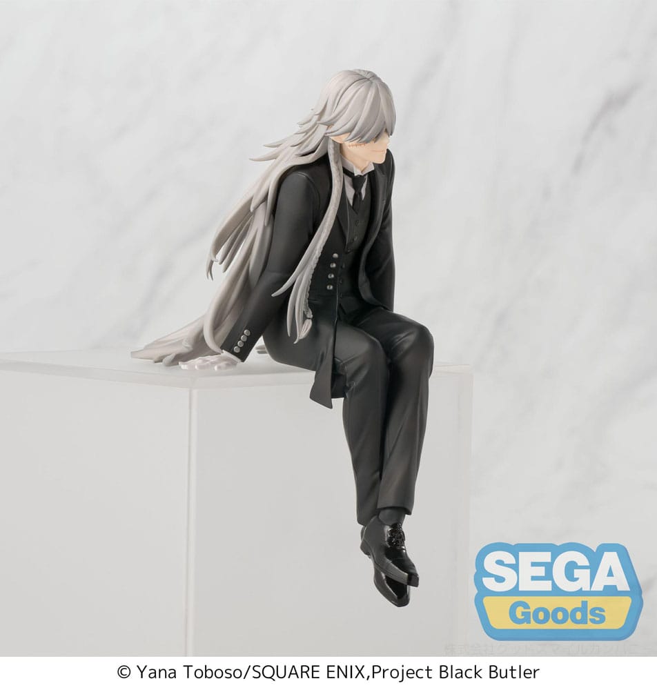 Black Butler: Boarding School Arc PM Perching PVC Statue Undertaker 13 cm Image 4
