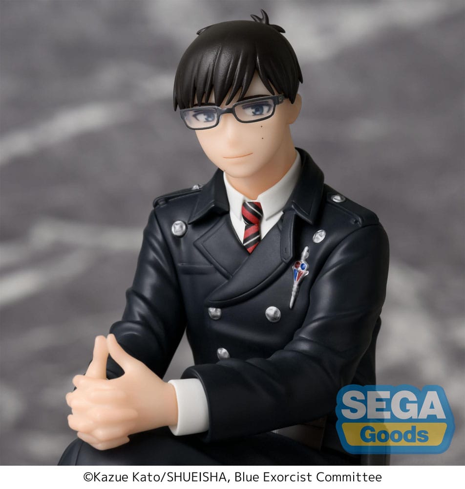 Blue Exorcist Shimane Illuminati Saga PM Perching PVC Statue Yukio Okumura 14 cm Image 3