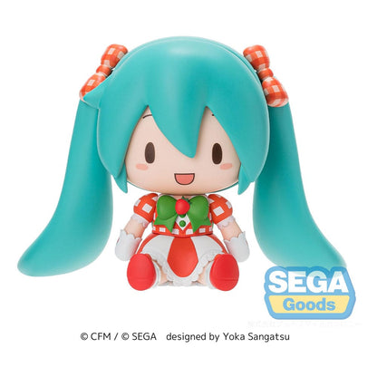 Character Vocal Series 01: Hatsune Miku Fuwa Petit Chibi Figur Hatsune Miku x Love and Berry Dress Up and Dance! Lovely Strawberry 8 cm Image 1
