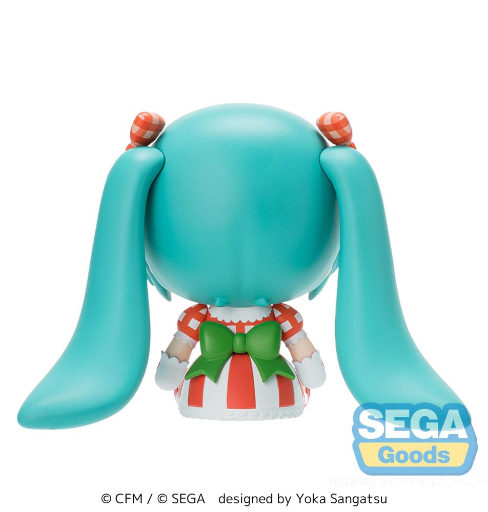 Character Vocal Series 01: Hatsune Miku Fuwa Petit Chibi Figur Hatsune Miku x Love and Berry Dress Up and Dance! Lovely Strawberry 8 cm Image 4