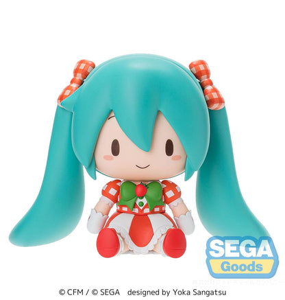 Character Vocal Series 01: Hatsune Miku Fuwa Petit Chibi Figur Hatsune Miku x Love and Berry Dress Up and Dance! Lovely Strawberry 8 cm Image 5