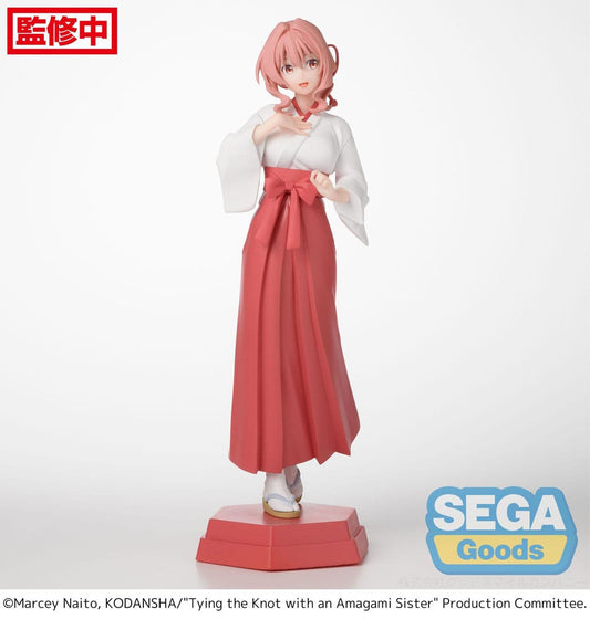 Tying the Knot with an Amagami Sister Desktop x Decorate Collections PVC Statue Yuna Amagami 16 cm Image 2