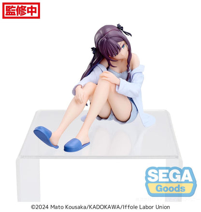 I May Be a Guild Receptionist, but I'll Solo Any Boss to Clock Out on Time PM Perching PVC Statue Alina Clover 14 cm Image 2