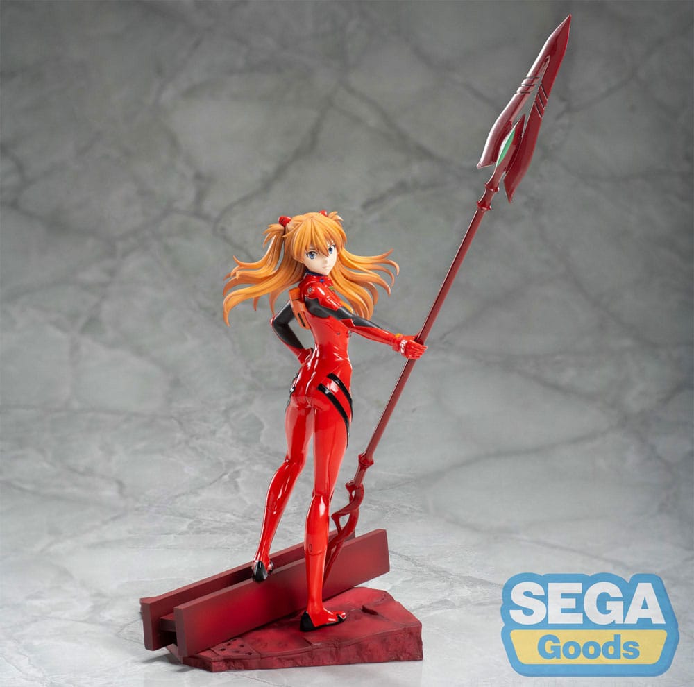 Evangelion: 3.0+1.0 Thrice Upon a Time Luminasta PVC Statue Asuka Shikinami Langley x Spear of Longinus 20 cm Image 1