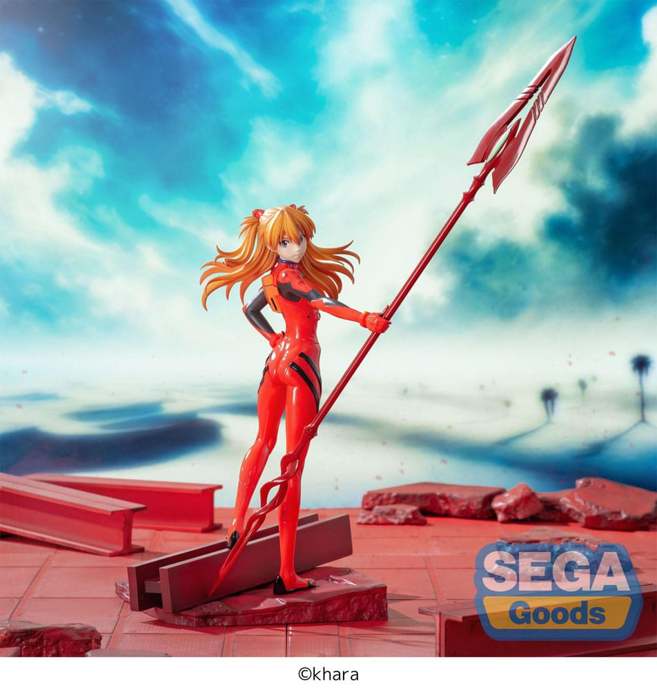 Evangelion: 3.0+1.0 Thrice Upon a Time Luminasta PVC Statue Asuka Shikinami Langley x Spear of Longinus 20 cm Image 2