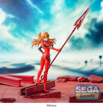 Evangelion: 3.0+1.0 Thrice Upon a Time Luminasta PVC Statue Asuka Shikinami Langley x Spear of Longinus 20 cm Image 2