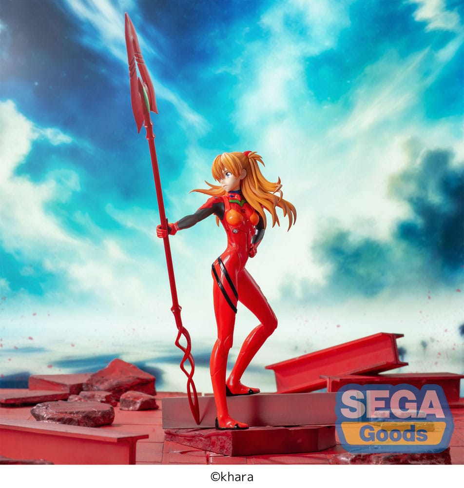 Evangelion: 3.0+1.0 Thrice Upon a Time Luminasta PVC Statue Asuka Shikinami Langley x Spear of Longinus 20 cm Image 3