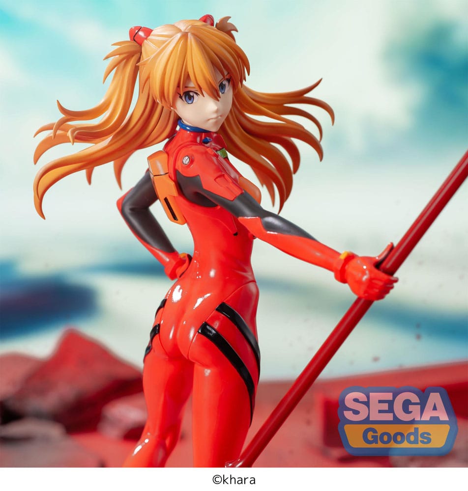 Evangelion: 3.0+1.0 Thrice Upon a Time Luminasta PVC Statue Asuka Shikinami Langley x Spear of Longinus 20 cm Image 4