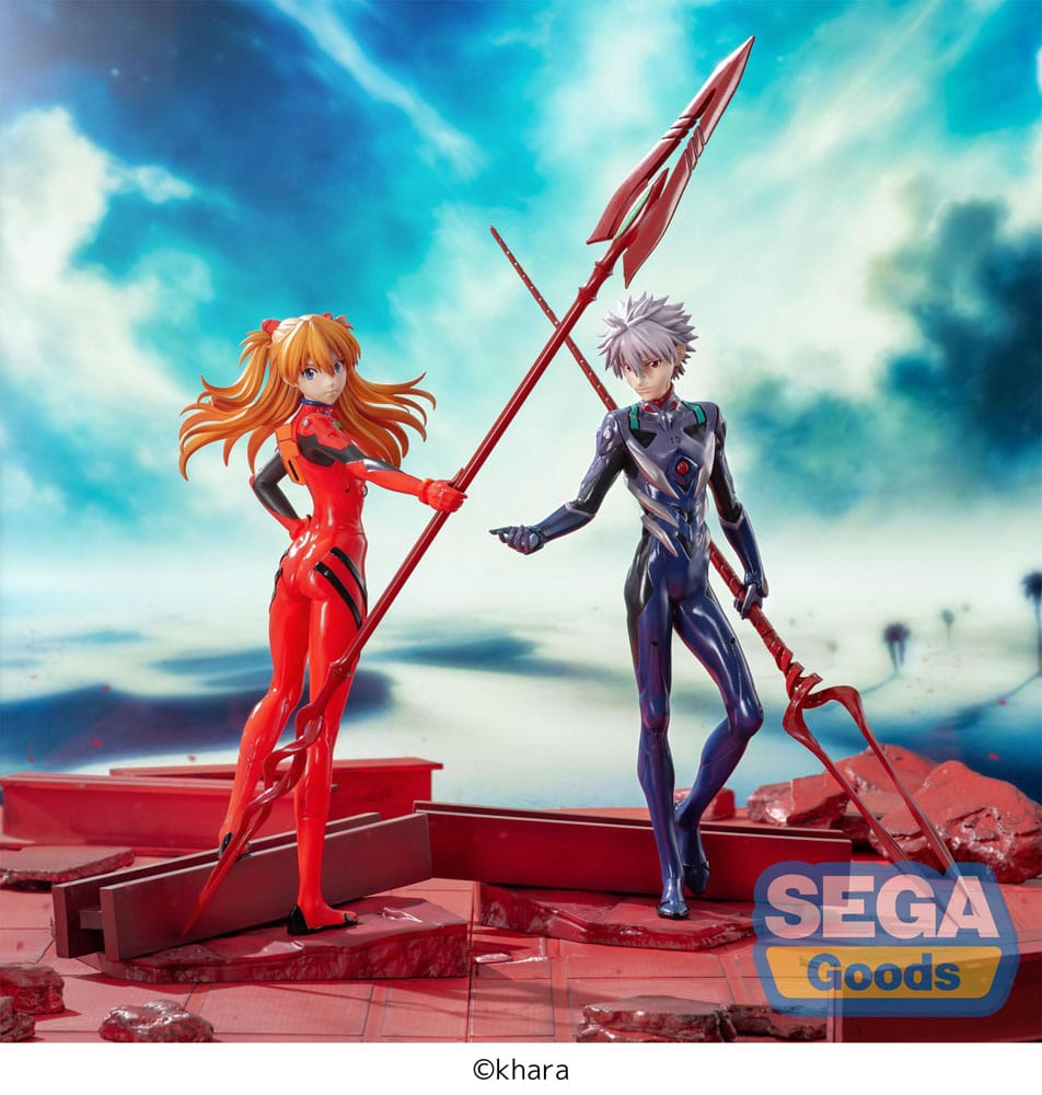 Evangelion: 3.0+1.0 Thrice Upon a Time Luminasta PVC Statue Asuka Shikinami Langley x Spear of Longinus 20 cm Image 6