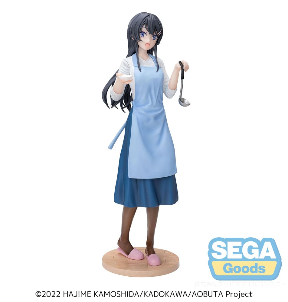 Rascal Does Not Dream of Bunny Girl Senpai Luminasta PVC Statue Mai Sakurajima Apron 14 cm Image 1