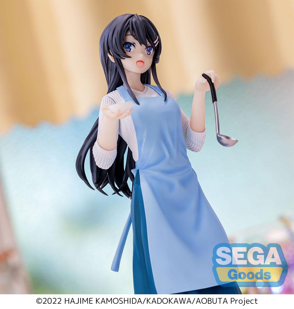 Rascal Does Not Dream of Bunny Girl Senpai Luminasta PVC Statue Mai Sakurajima Apron 14 cm Image 4