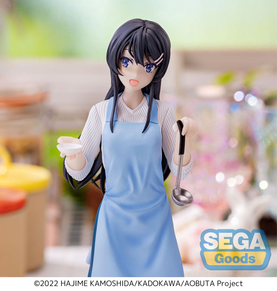 Rascal Does Not Dream of Bunny Girl Senpai Luminasta PVC Statue Mai Sakurajima Apron 14 cm Image 5