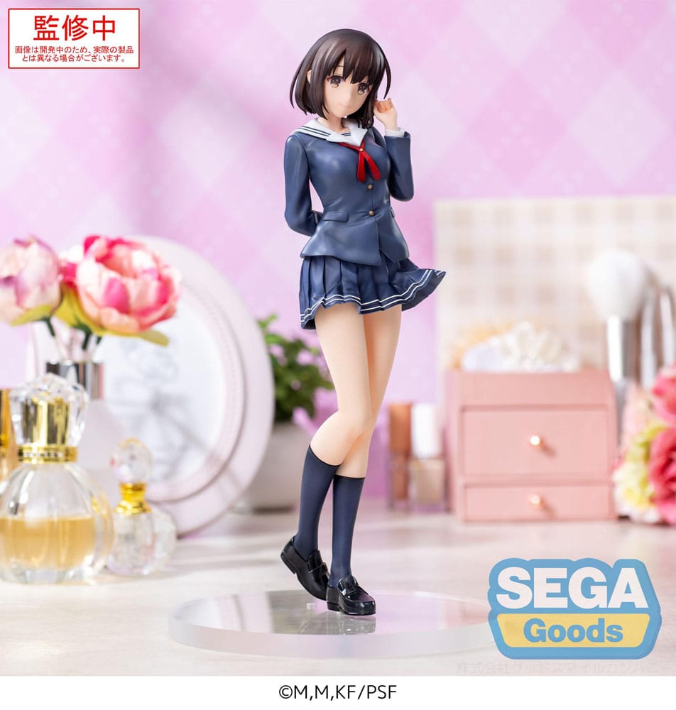 Saekano the Movie: finale Luminasta PVC Statue Megumi Kato Uniform Ver. 22 cm Image 3