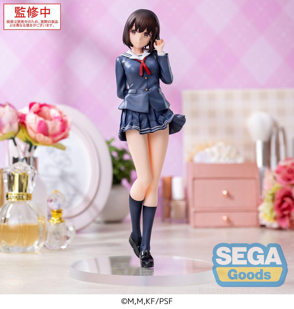 Saekano the Movie: finale Luminasta PVC Statue Megumi Kato Uniform Ver. 22 cm Image 4