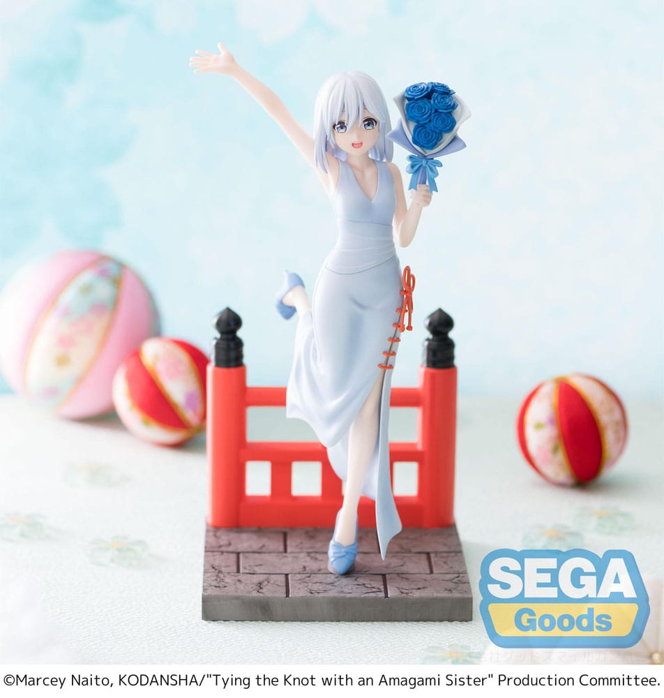 Tying the Knot with an Amagami Sister Luminasta PVC Statue Asahi Amagami 18 cm Image 2